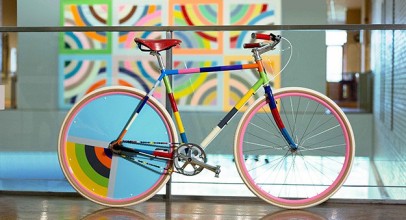 Arte en bicicleta