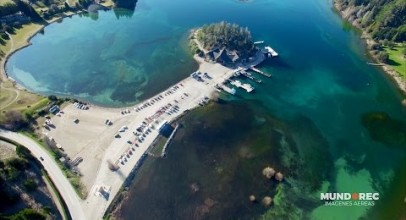 Bariloche a vuelo de dron