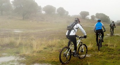 Saliendo con lluvia